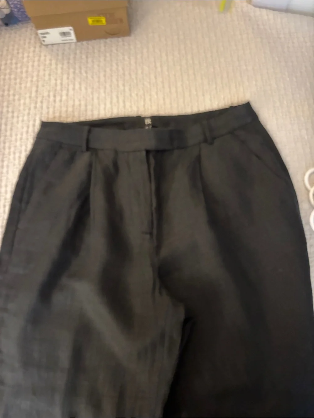 Banana Republic Black Linen Pants